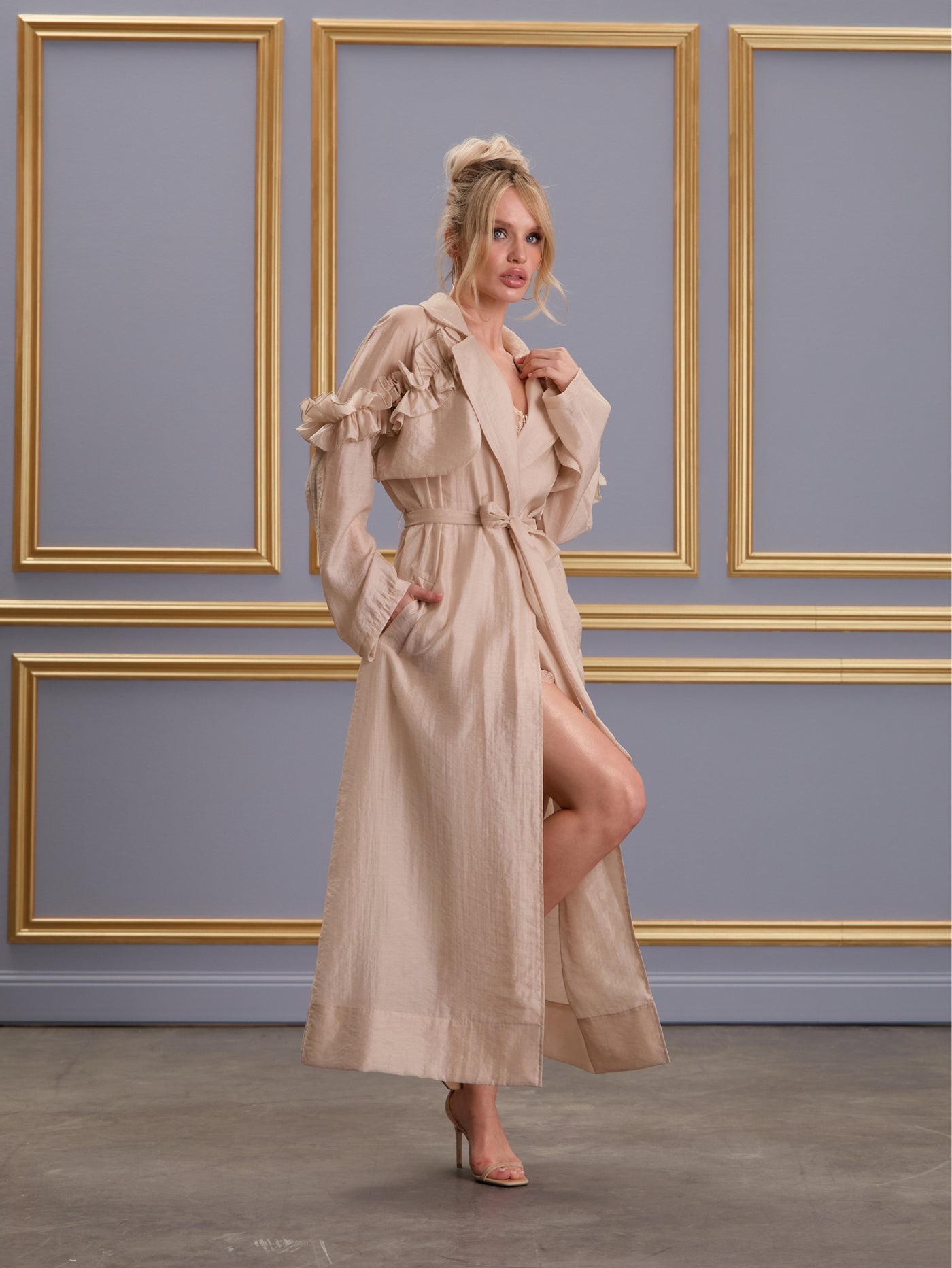 Trench Coat AURA Beige