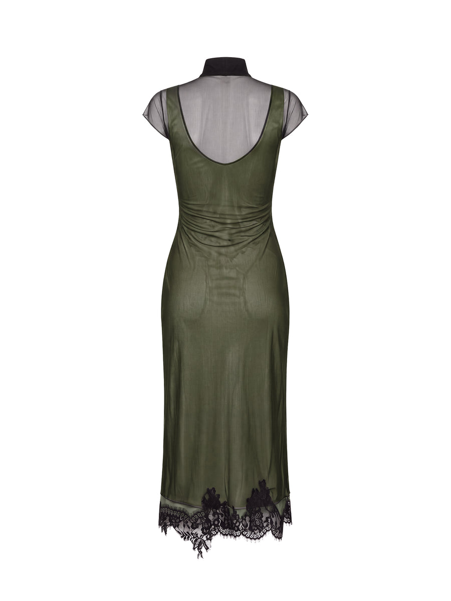 DARI Olive Dress