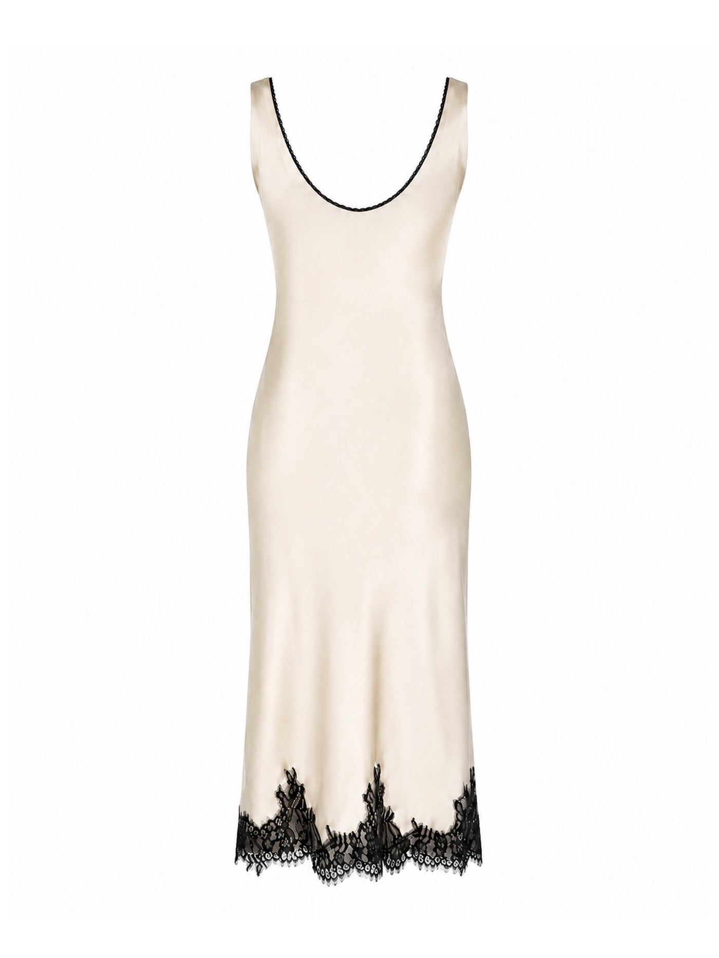 DARI Ivory Slip Dress