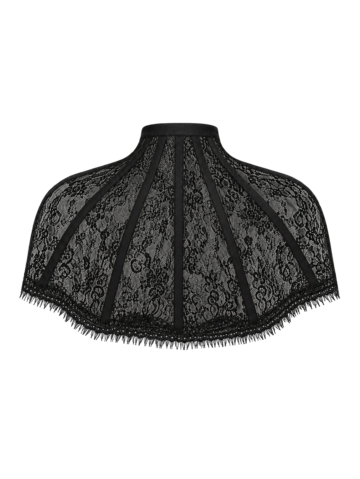 Cape Francheska Black