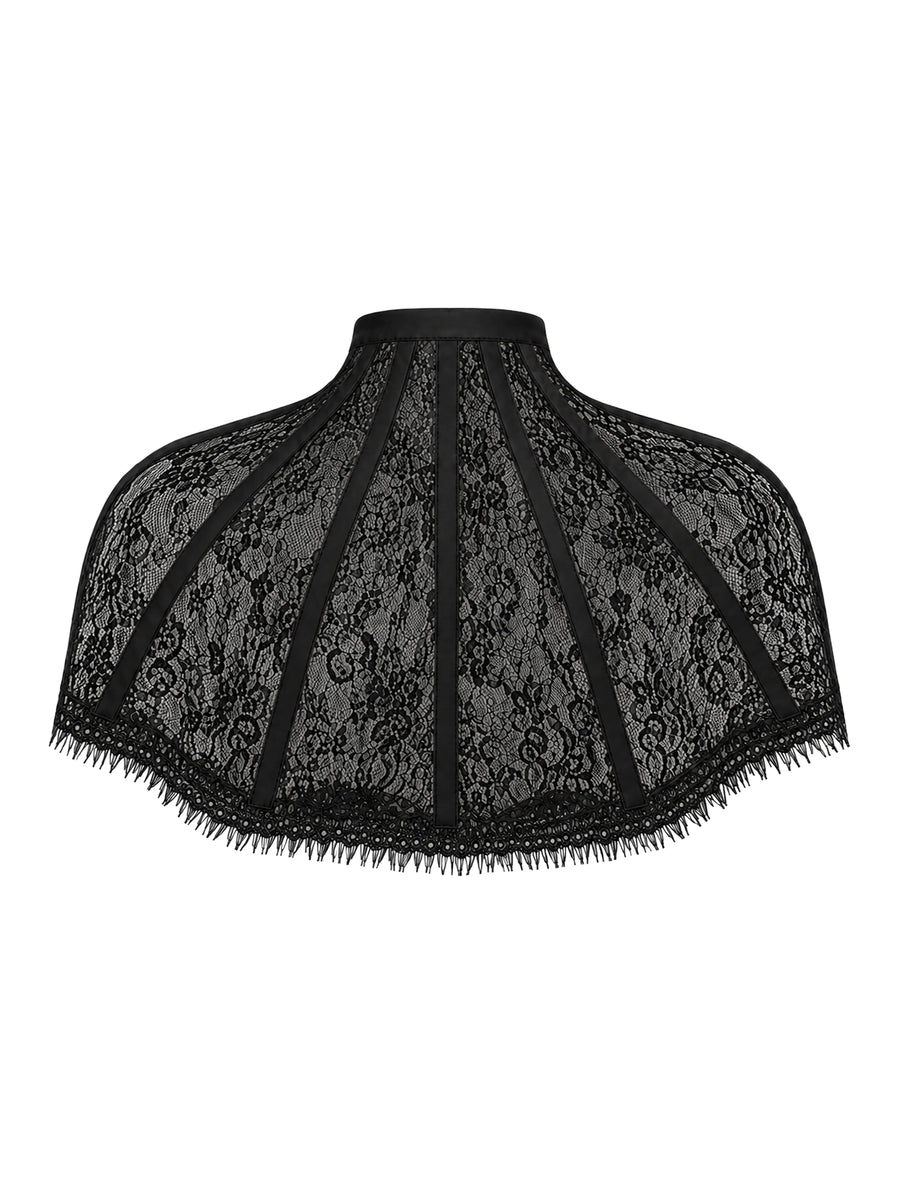 Cape Francheska Black