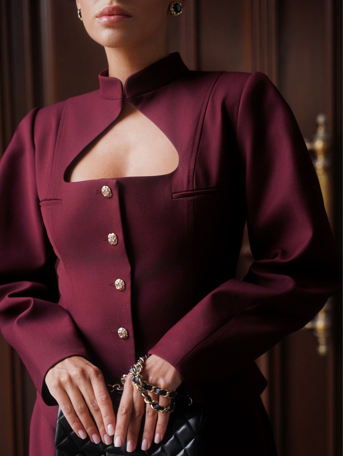 Жакет JUDI Burgundy