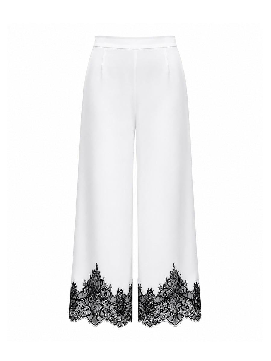 Trousers Loren Ivory