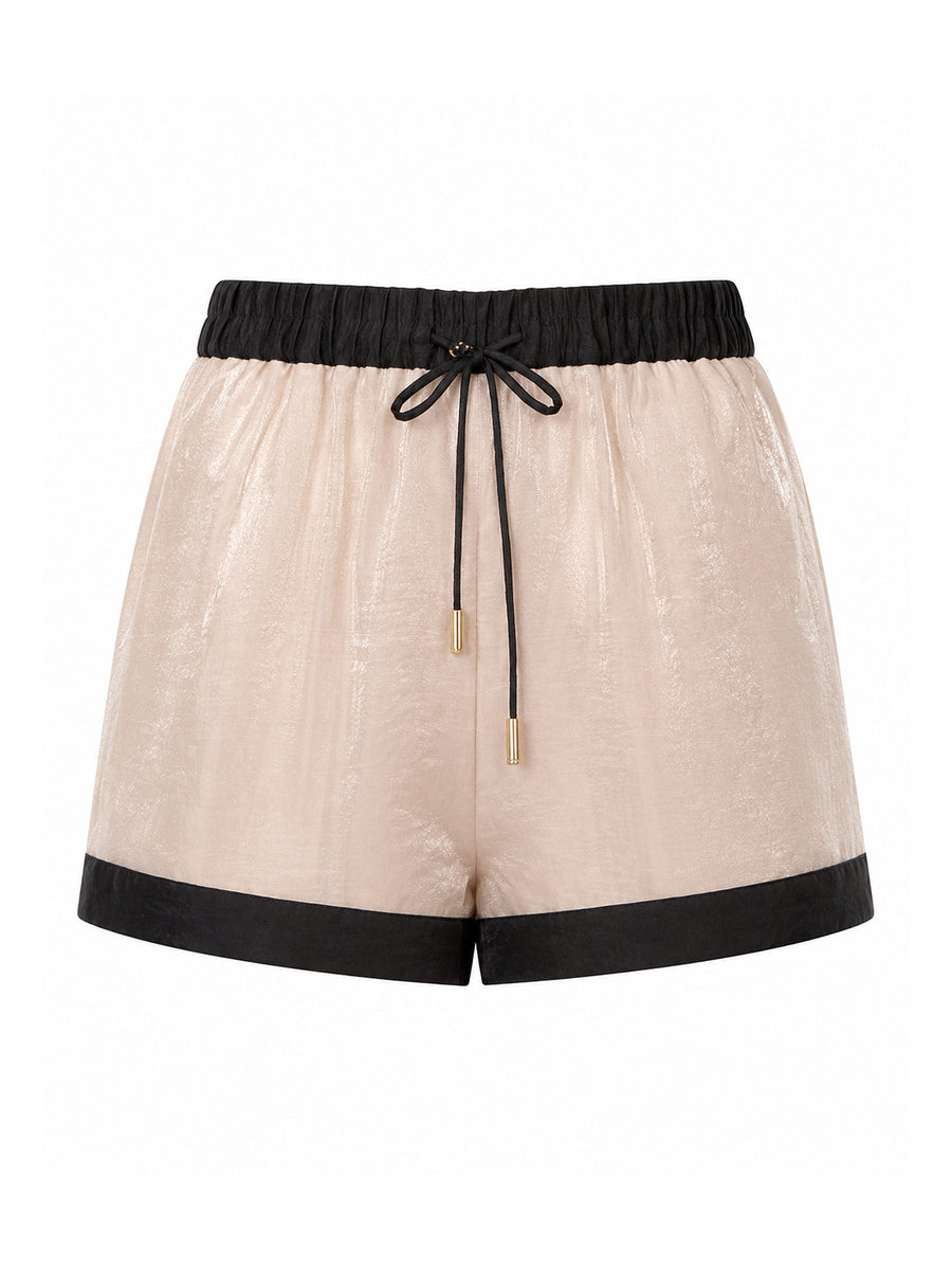 Lulu Beige Shorts