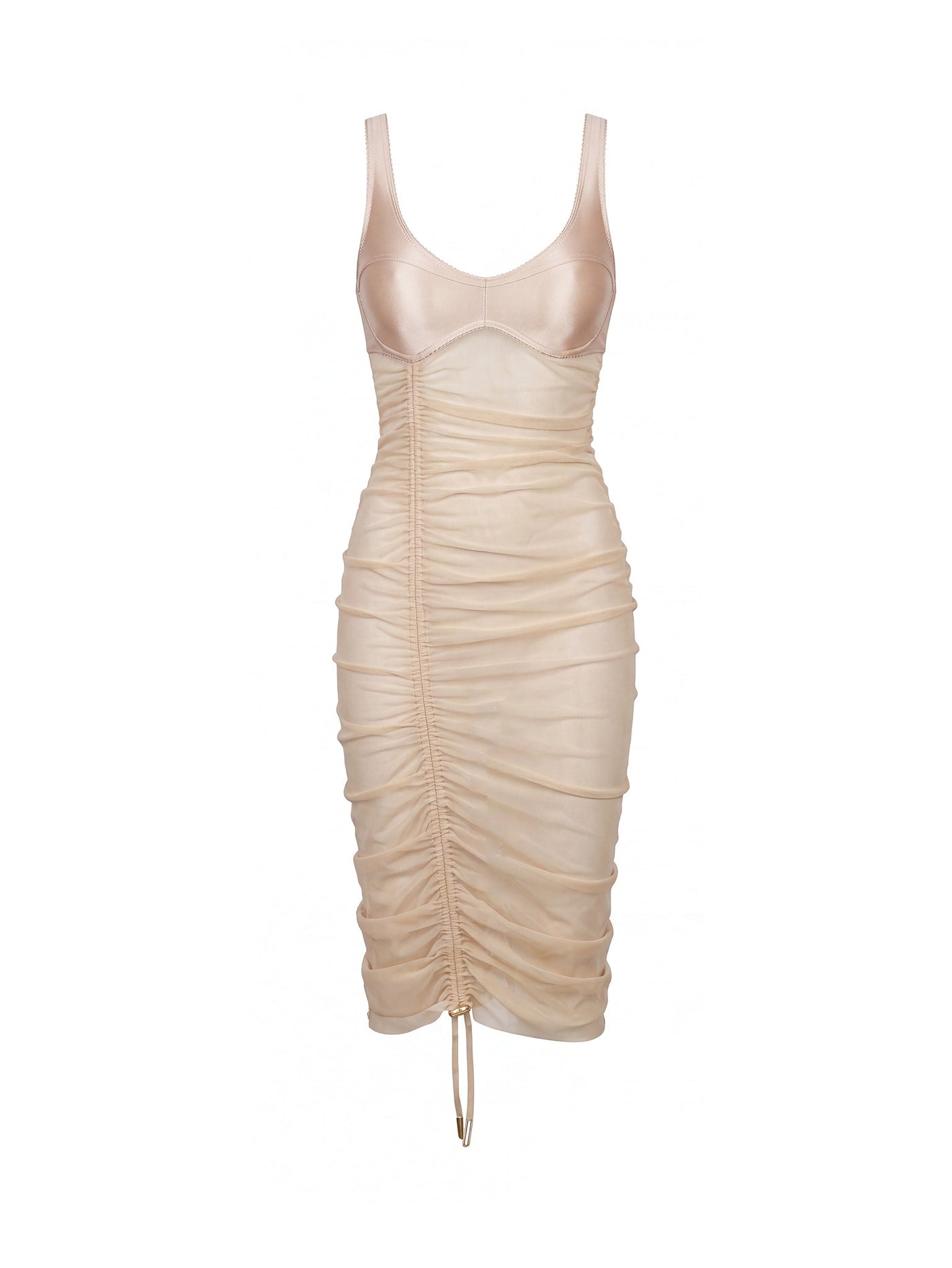 MILA Mesh Dress Midi