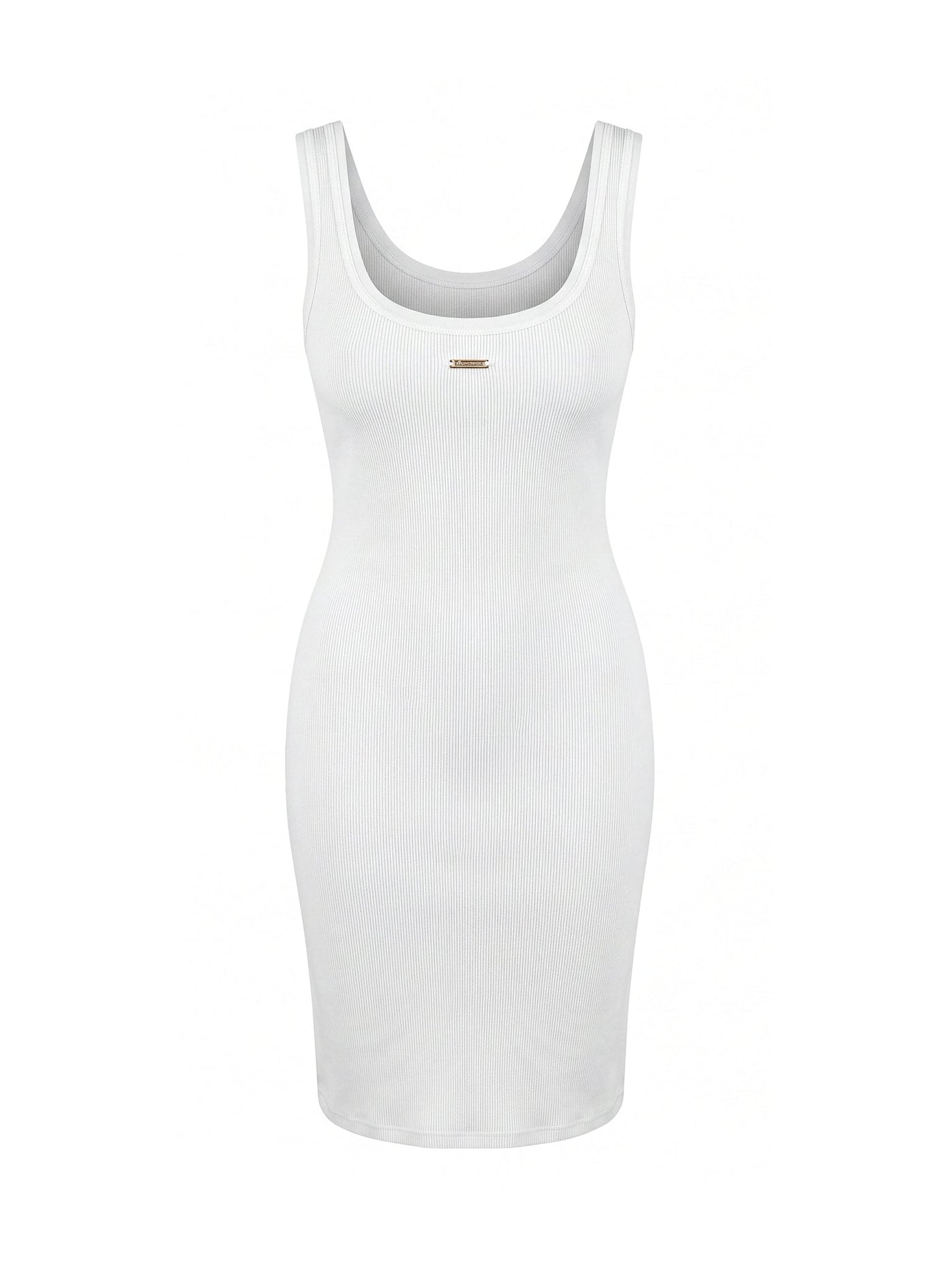 MILA Tank Dress Ivory Midi