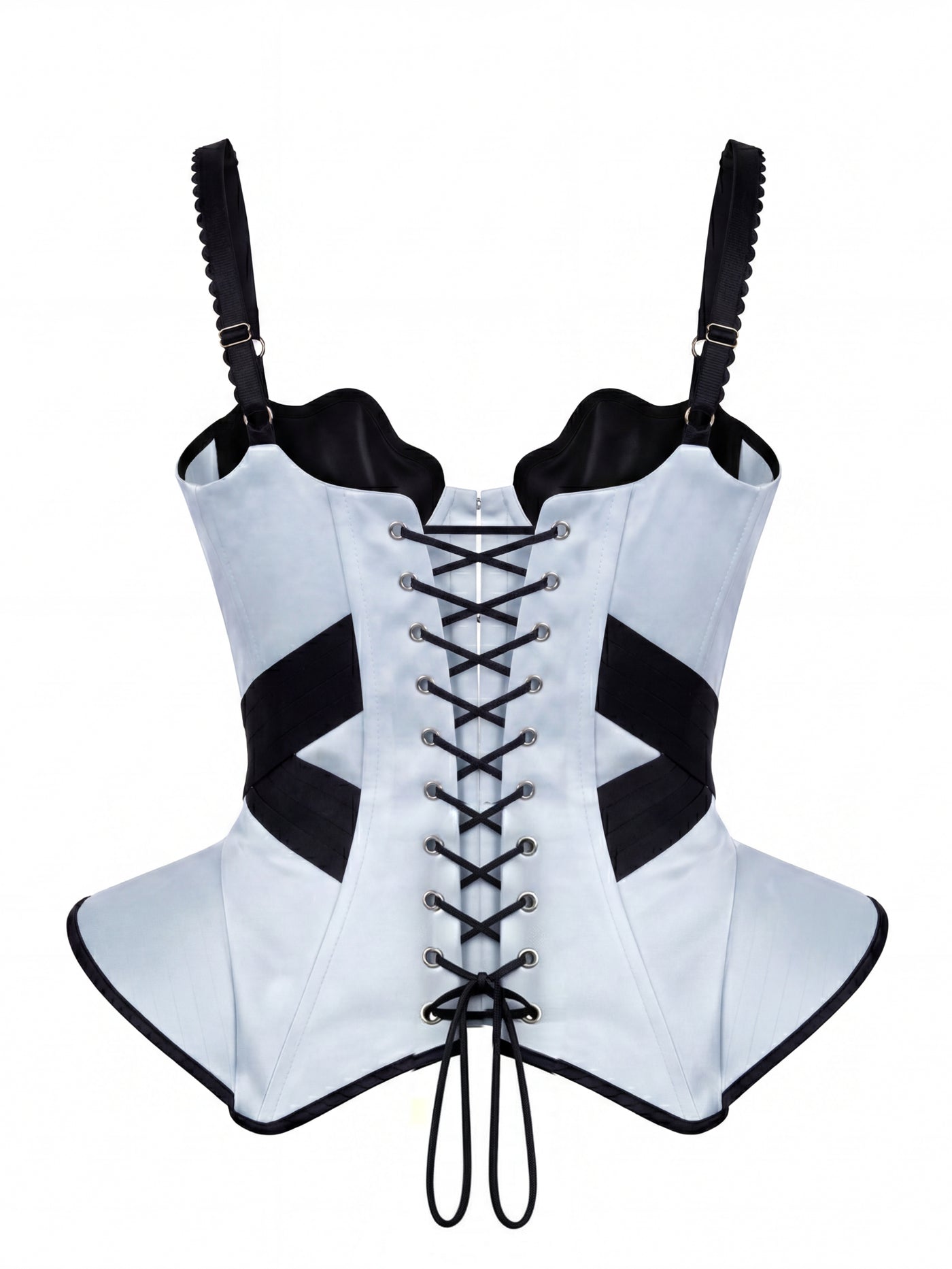 Corset MOLLY Blue&Black