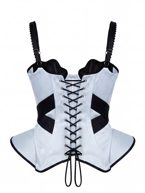 Corset MOLLY Blue&Black