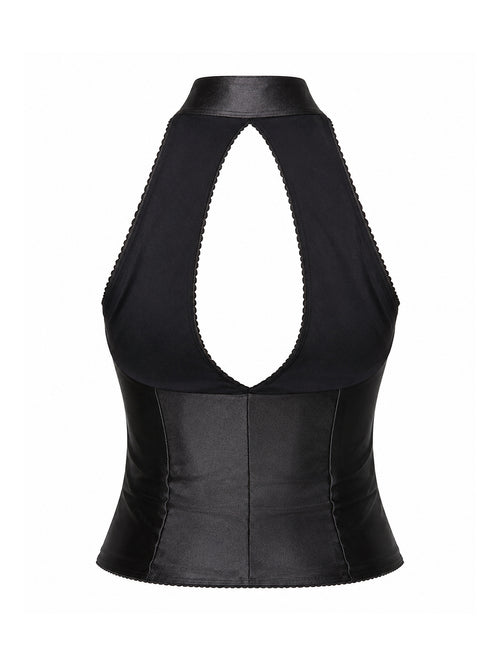 Viviene Black Tank Top